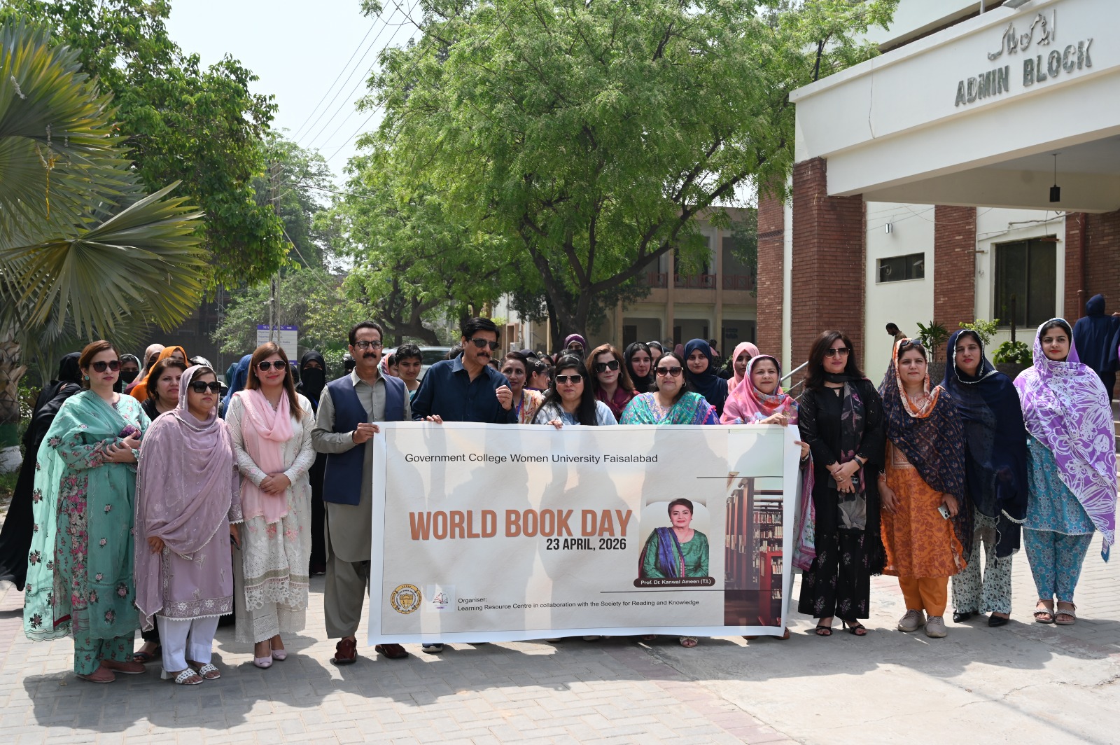 Faisalabad GC Women University Marks World Book Day with Awareness Session and Walk